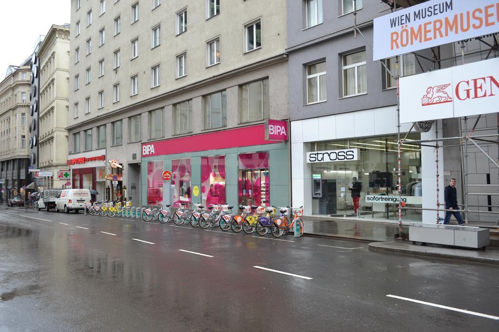 וינה Goldfisch Apartment Hoher Markt מראה חיצוני תמונה