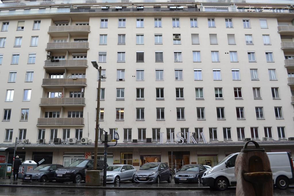 וינה Goldfisch Apartment Hoher Markt חדר תמונה