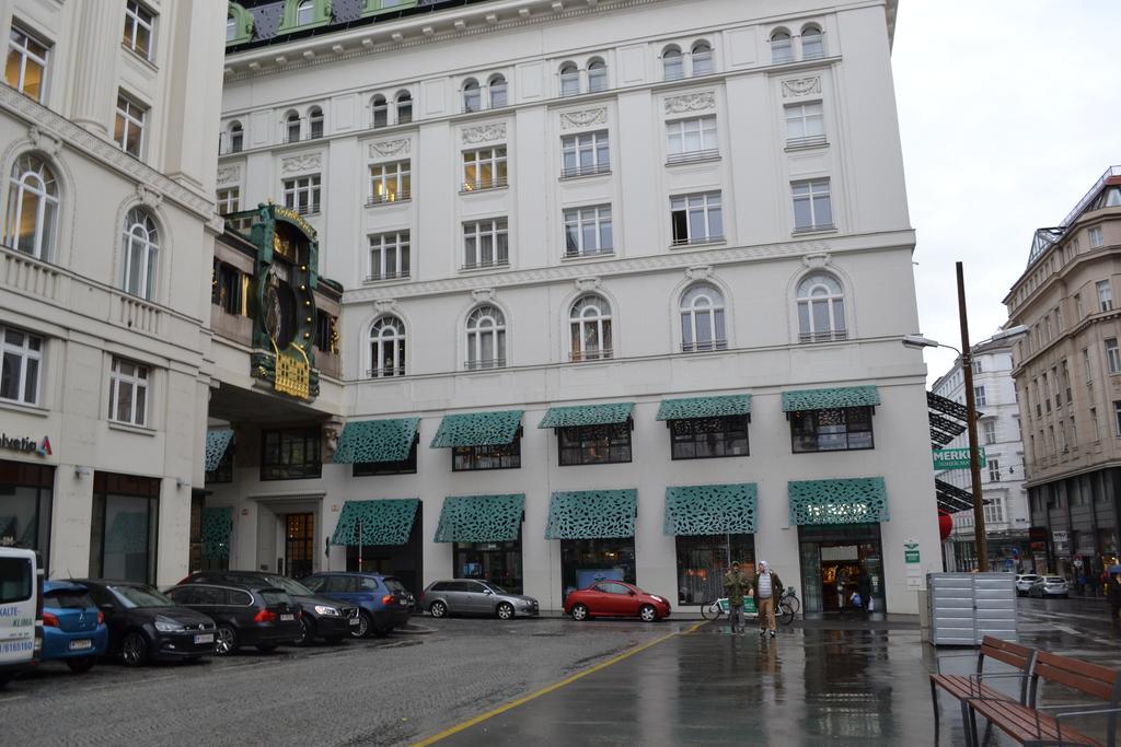 וינה Goldfisch Apartment Hoher Markt חדר תמונה